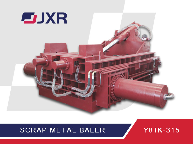 Hydraulic Metal Baler To Asia