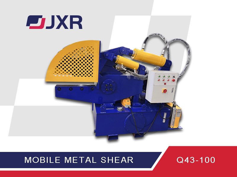 Mobile Metal Shear Exported To Europe