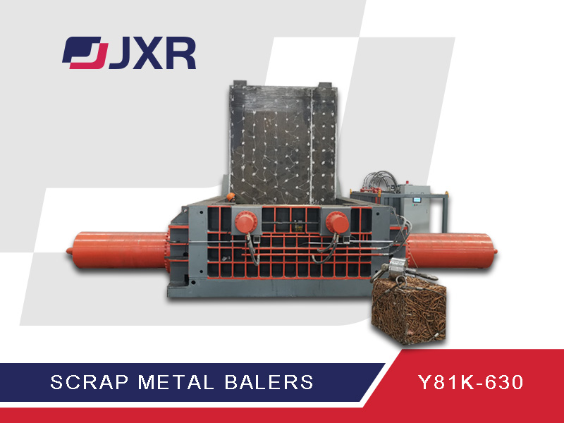 Y81K-630 Twin Cylinders Metal Baler