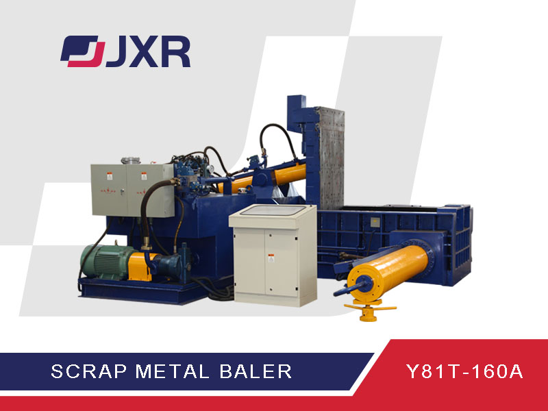 JinXin Scrap Metal Baler Machine Exported to Africa