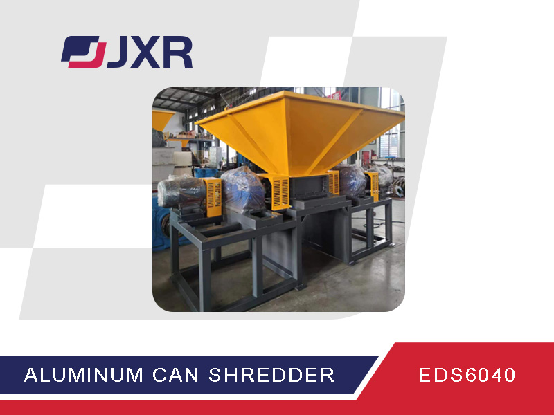 JinXin Aluminum Cans Shredder Machine To Brazil